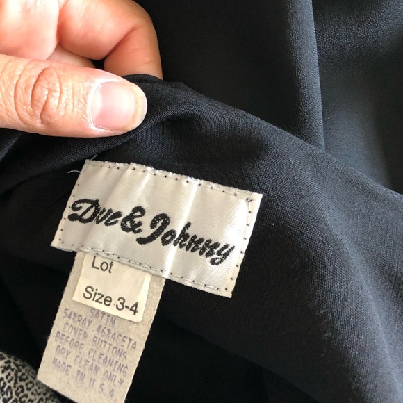 Vintage Black Maxi Dress - Picture 6 of 7